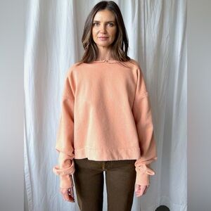 Rachel Comey Mingle Sweatshirt Orange XS/S